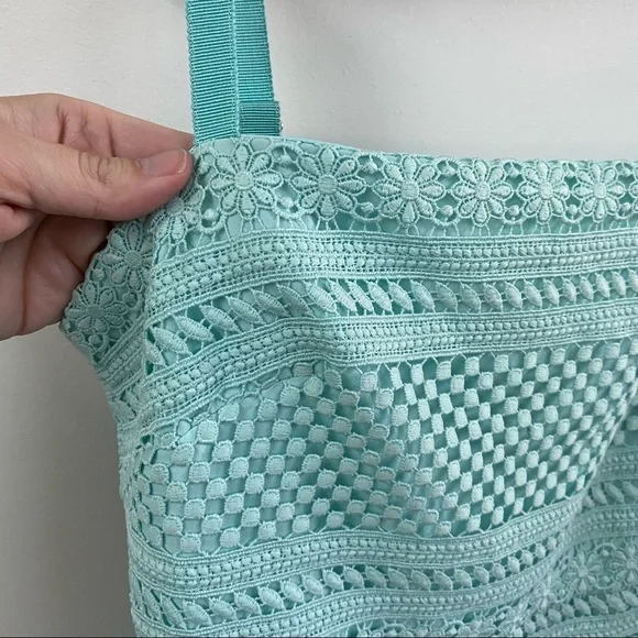 J. Crew Geometric Lace Midi Dress - Picture 7 of 16